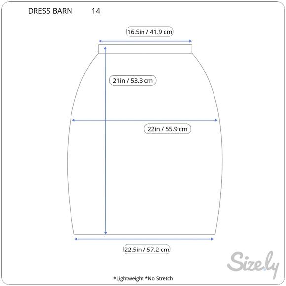 DRESS BARN Black Knee Length Skirt Office Dark Academia Goth Witchy Womens 14 - Picture 2 of 11